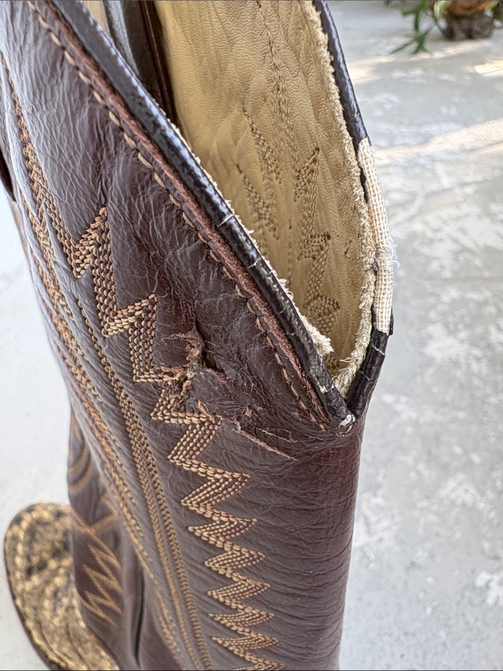 Dan post python cowboy boots - Picture 12 of 12